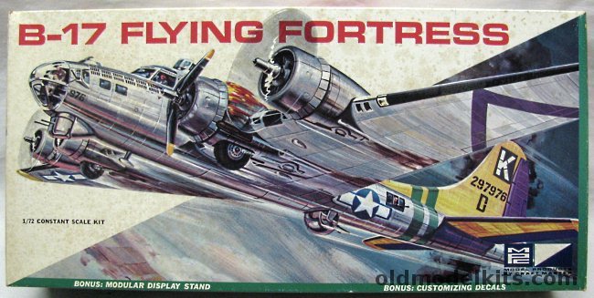 MPC 1/72 Boeing B-17G Flying Fortress, 1201-200 plastic model kit